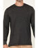 Image #3 - Lucky Brand Workwear Men's Textured Knit Long Sleeve Pocket Tee, Charcoal, hi-res