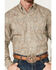 Image #3 - Stetson Men's Mosaic Print Long Sleeve Button-Down Western Shirt , Grey, hi-res