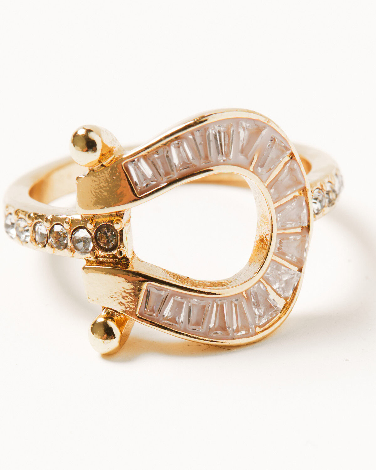 Image #3 - Shyanne Women's Shell Effect Ring Set - 4 Piece, Gold, hi-res