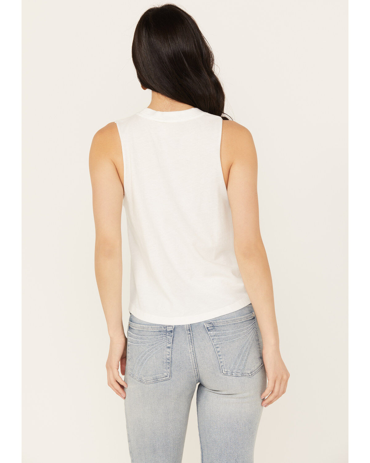 Image #4 - White Crow Women's Red, White and Beer Graphic Tank, , hi-res