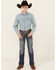 Image #1 - Ariat Boys' B4 Relaxed Bootcut Stretch Denim Jeans , Blue, hi-res