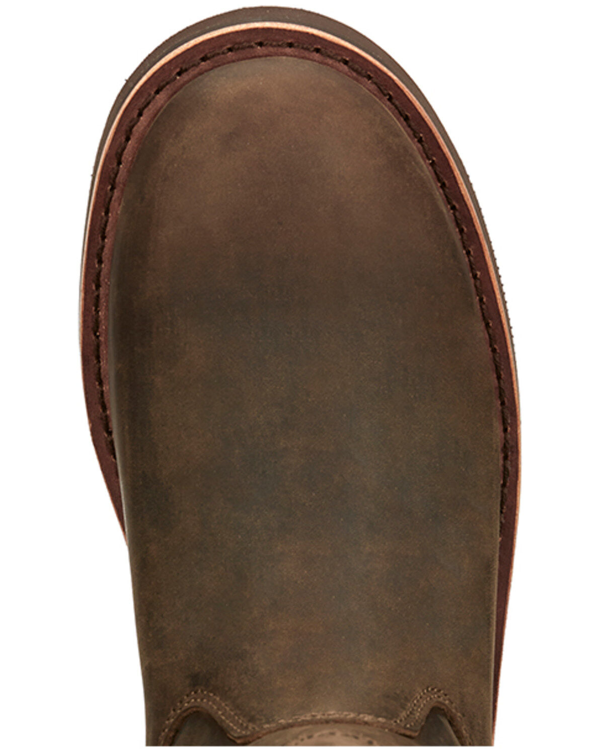 Image #6 - Chippewa Men's 10" Classic 2.0 Pull-On Work Boots - Soft Toe, Pecan, hi-res