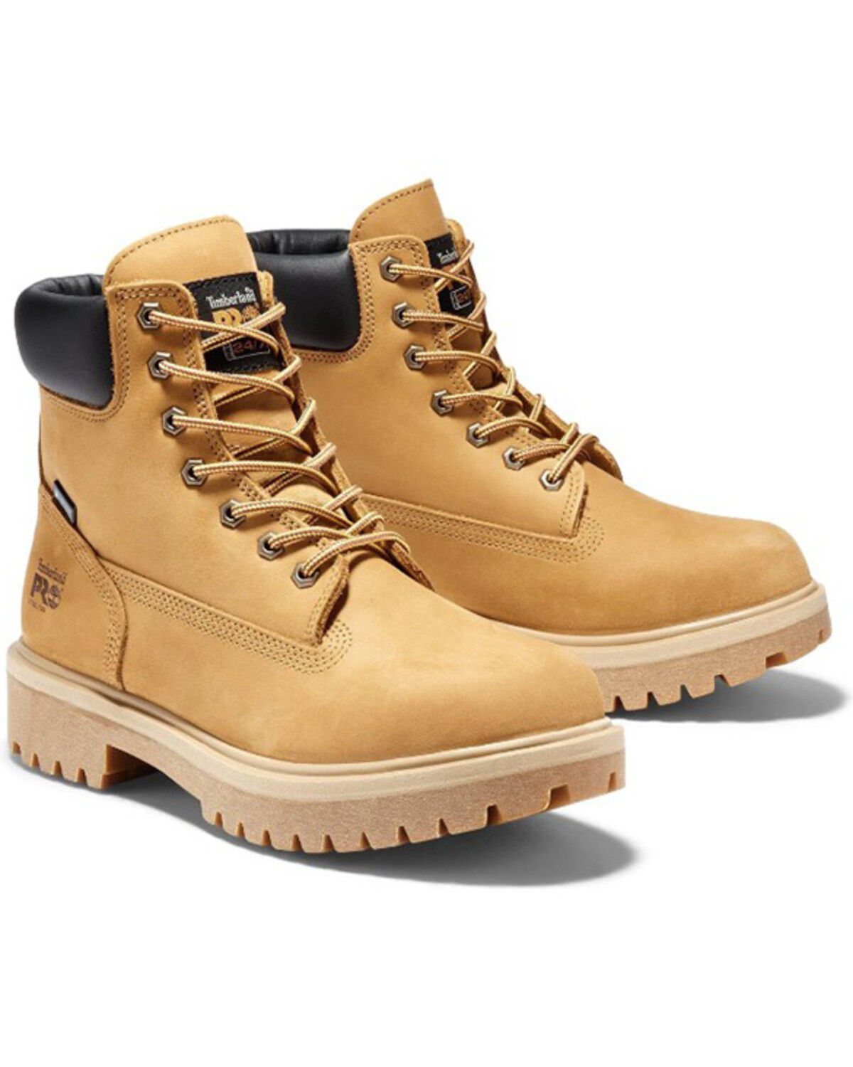 Timberland PRO Men's 6" Direct Attach Insulated Work Boots - Steel Toe, Brown, hi-res