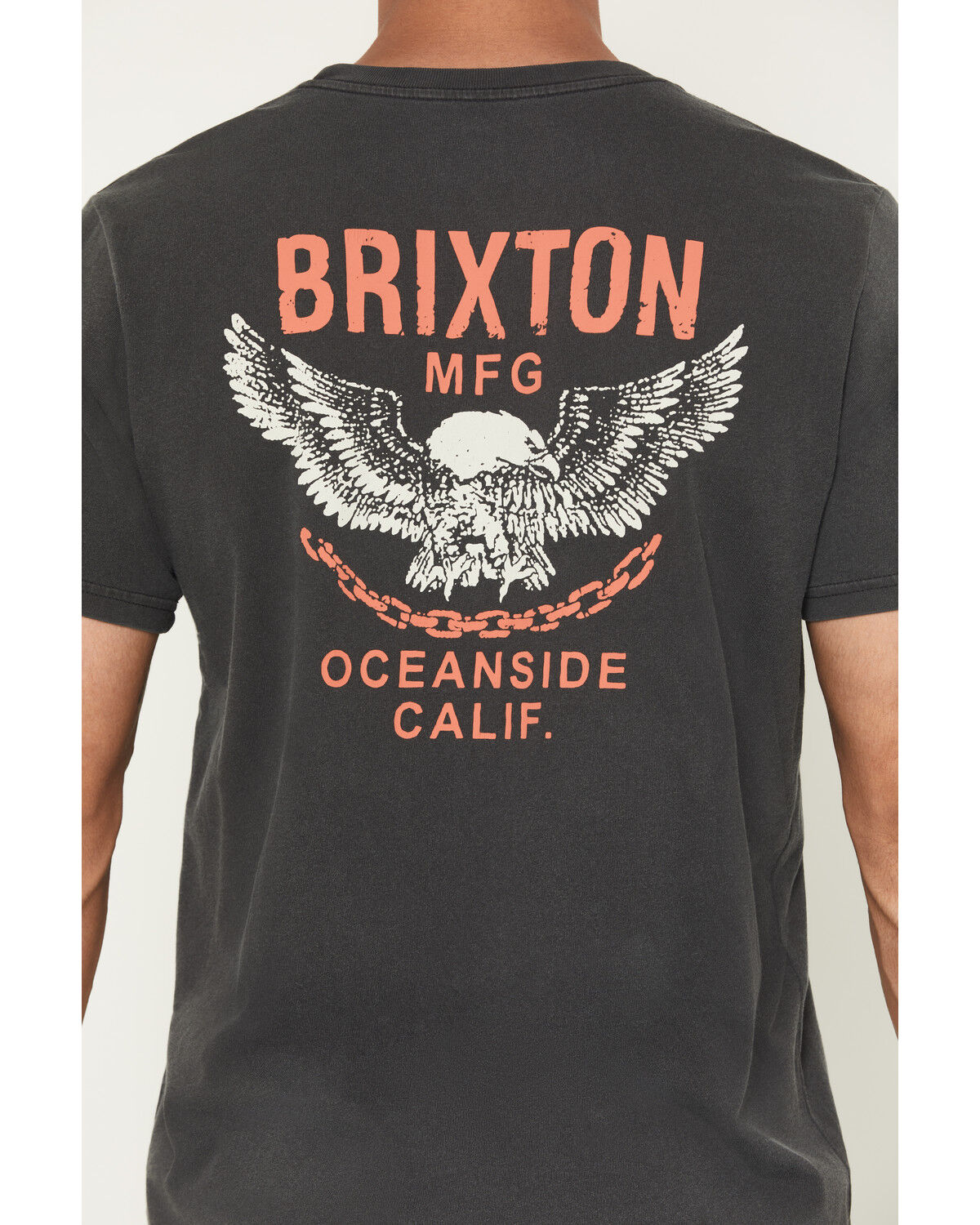 Image #4 - Brixton Men's Waller Logo Short Sleeve Graphic T-Shirt, , hi-res
