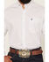 Image #3 - Ariat Men's Pace Geo Print Long Sleeve Button-Down Western Shirt, White, hi-res