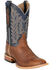 Image #1 - Tony Lama Men's Alfredo Western Boots - Broad Square Toe, Chocolate, hi-res