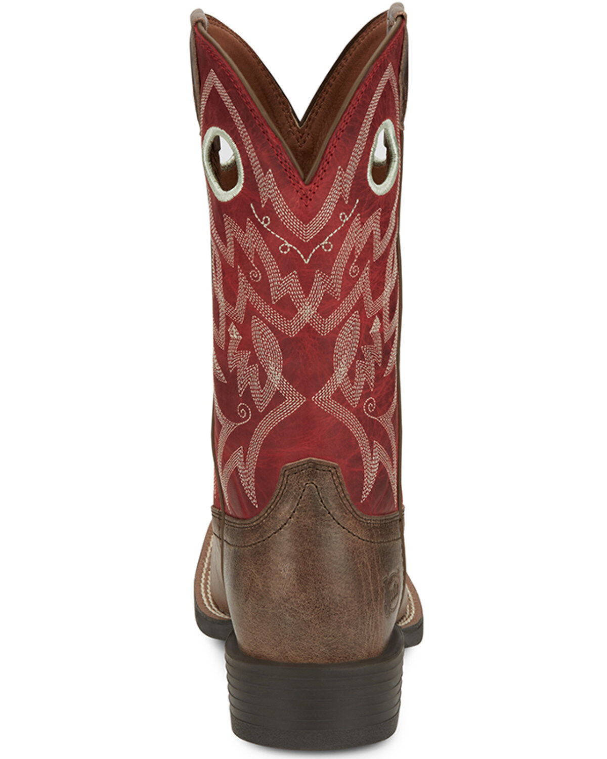 Image #5 - Justin Women's Liberty River Performance Western Boots - Broad Square Toe, Grey, hi-res