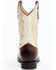 Image #5 - RANK 45® Boys' Austin Western Boots - Broad Square Toe, Ivory, hi-res