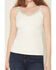 Image #3 - Idyllwind Women's Weona Studded Faux Suede Cami, Ivory, hi-res