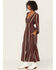 Image #2 - Wrangler Retro Women's Southwestern Striped Print Long Sleeve Button-Down Maxi Dress, , hi-res