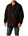 Image #3 - Ariat Men's Rebar Canvas Long Sleeve Snap Shirt Jacket, Black, hi-res