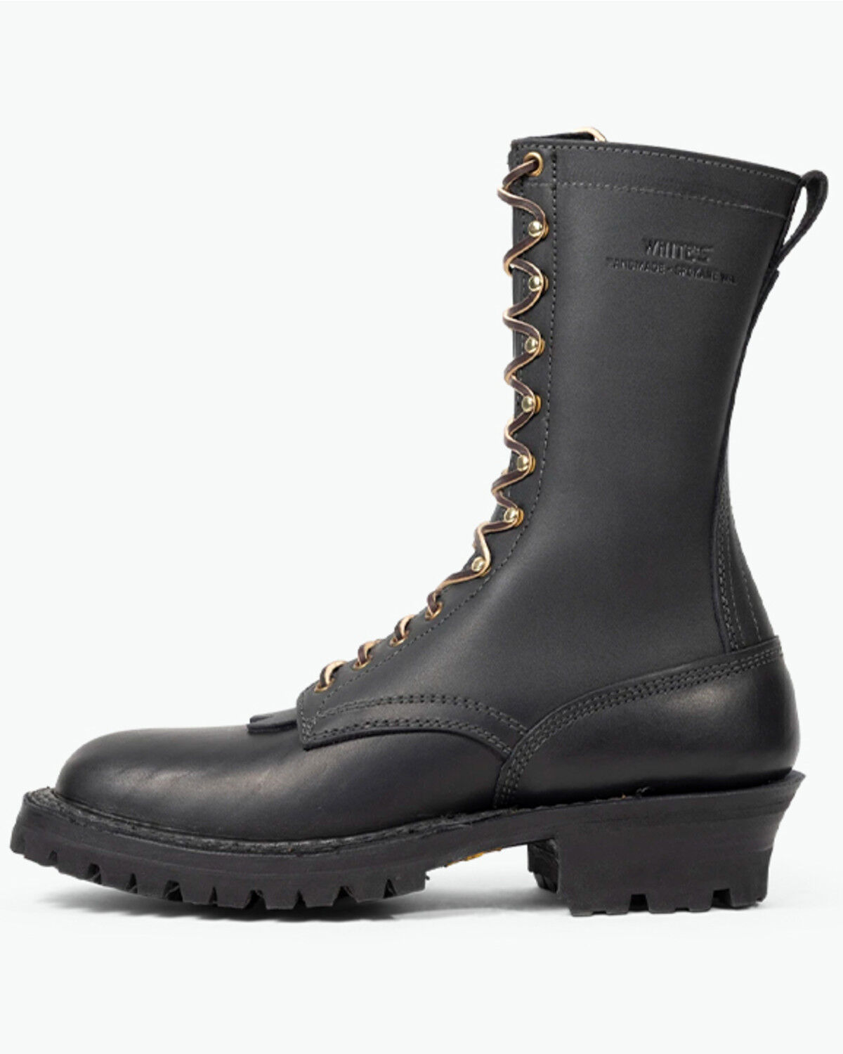 Image #2 - White's Boots Men's Original Smokejumper Work Boots - Soft Toe, Black, hi-res