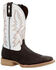 Image #1 - Durango Men's Rebel Pro Lite Western Performance Boot - Broad Square Toe, White, hi-res