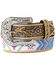 Image #1 - M & F Western Girls' Southwestern Tooled Belt, Multi, hi-res