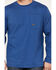 Image #3 - Ariat Men's Rebar Workman Chrome Moto Eagle Long Sleeve T-Shirt, Blue, hi-res