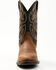 Image #4 - Justin Men's Rendon Western Boots - Round Toe, Brown, hi-res