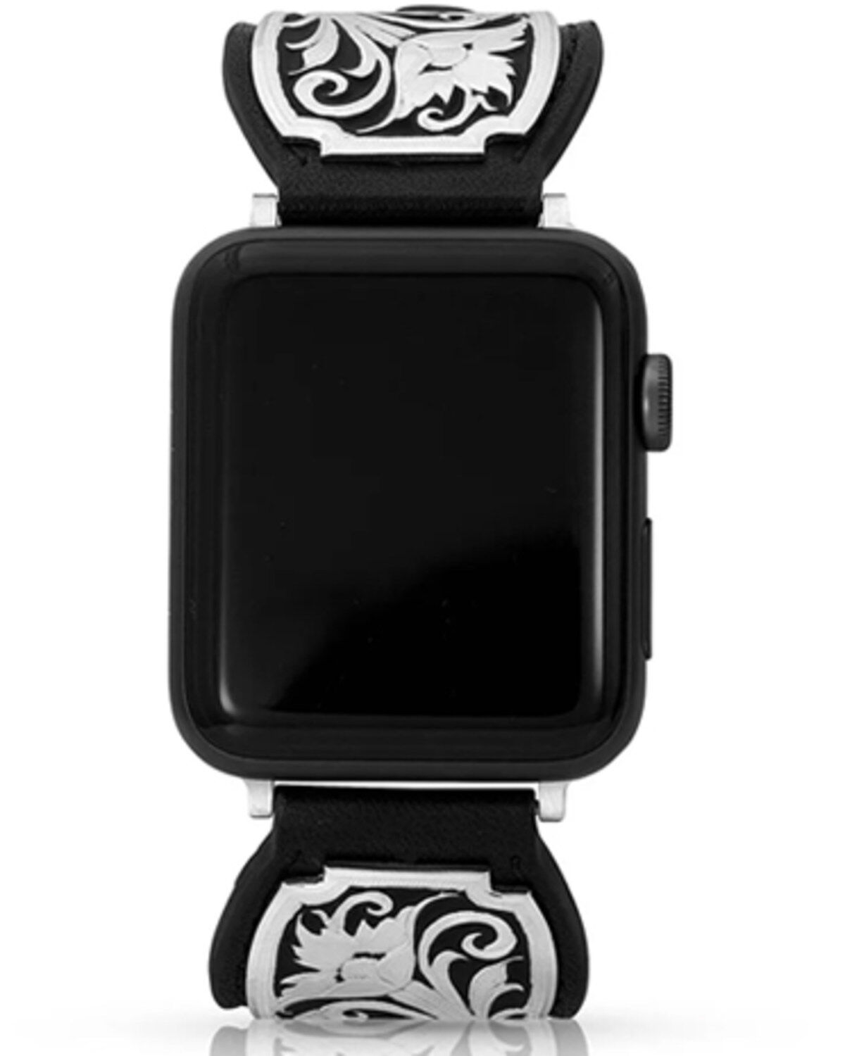 Montana Silversmiths Women's Montana Sheridan iWatch Band, Silver, hi-res
