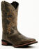 Image #1 - Laredo Men's 11" Performance Western Boots - Broad Square Toe, Grey, hi-res