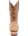 Image #5 - Cody James Men's Exotic Pirarucu Western Boots - Broad Square Toe, Tan, hi-res