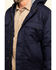 Image #4 - Hawx Men's FR Duck Hooded Work Jacket - Tall, Navy, hi-res
