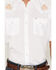 Image #3 - Ely Walker Men's Mother Mary Embroidered Short Sleeve Pearl Snap Western Shirt, White, hi-res