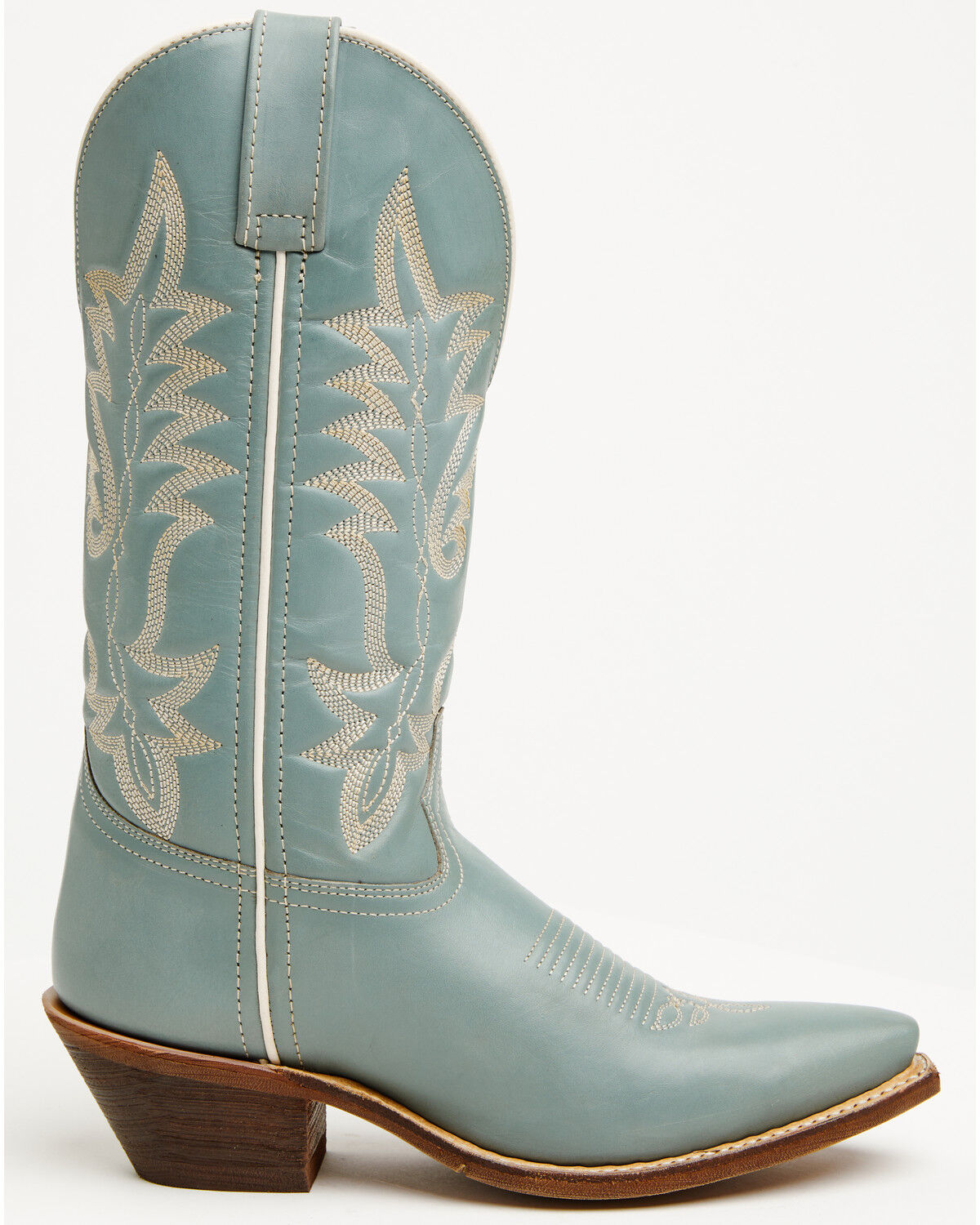 Image #2 - Laredo Women's Carly Western Boots - Snip Toe, Light Blue, hi-res