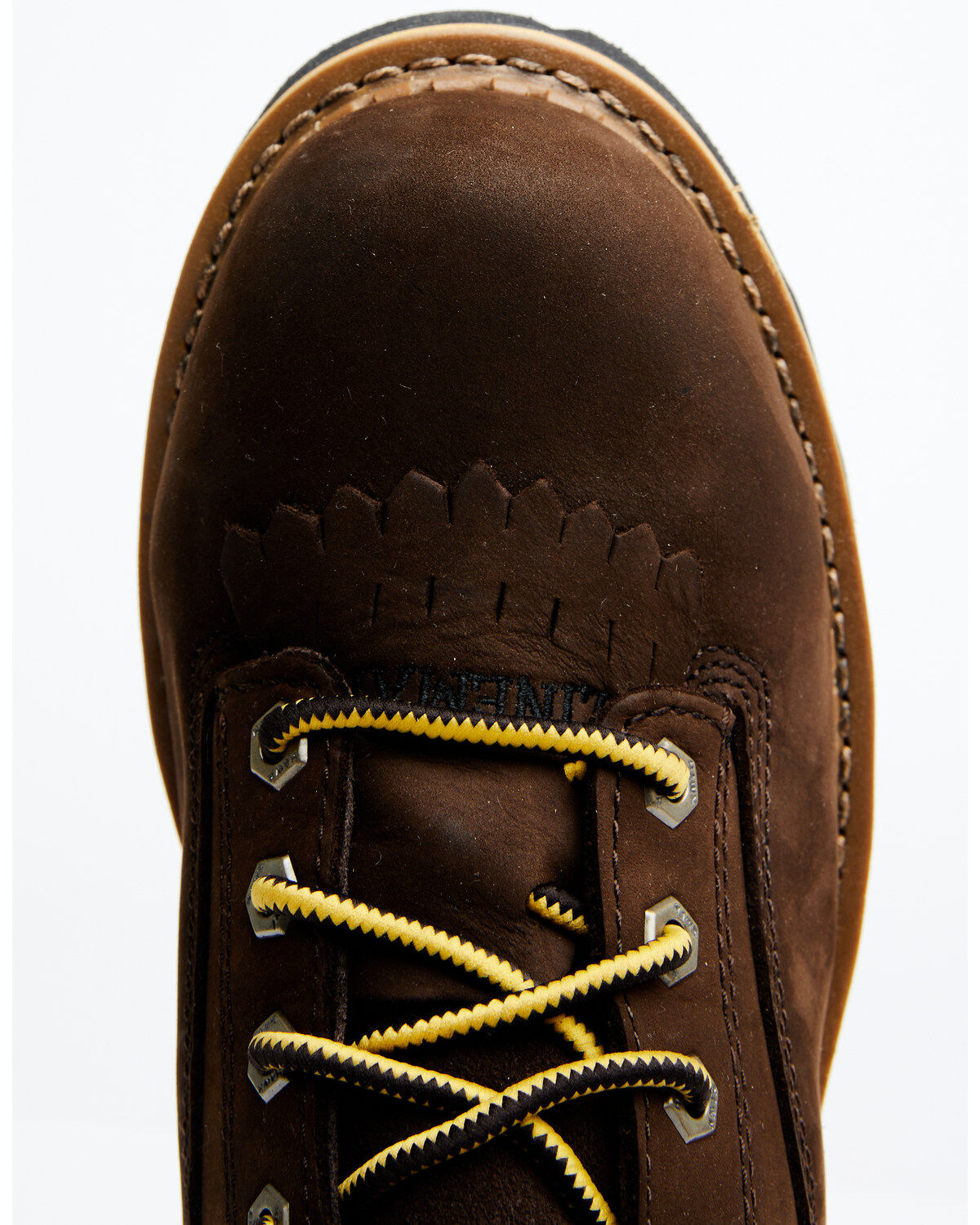 Image #5 - Hawx Men's 8" Lineman Lace-Up Waterproof Work Boot - Composite Toe, Brown, hi-res
