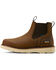 Image #2 - Ariat Men's Rebar Wedge Chelsea Waterproof Work Boots - Soft Toe, Brown, hi-res