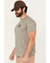 Image #3 - Troll Co Men's Duel Short Sleeve Graphic T-Shirt , Slate, hi-res