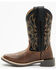 Image #3 - Cody James Boys' Rex Western Boots - Broad Square Toe, Black, hi-res