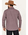 Image #4 - Moonshine Spirit&reg; Men's Southwestern Print Long Sleeve Western Pearl Snap Shirt, Purple, hi-res