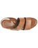 Image #6 - Born Women's Sapphire Wedge Sandals, Distressed Brown, hi-res