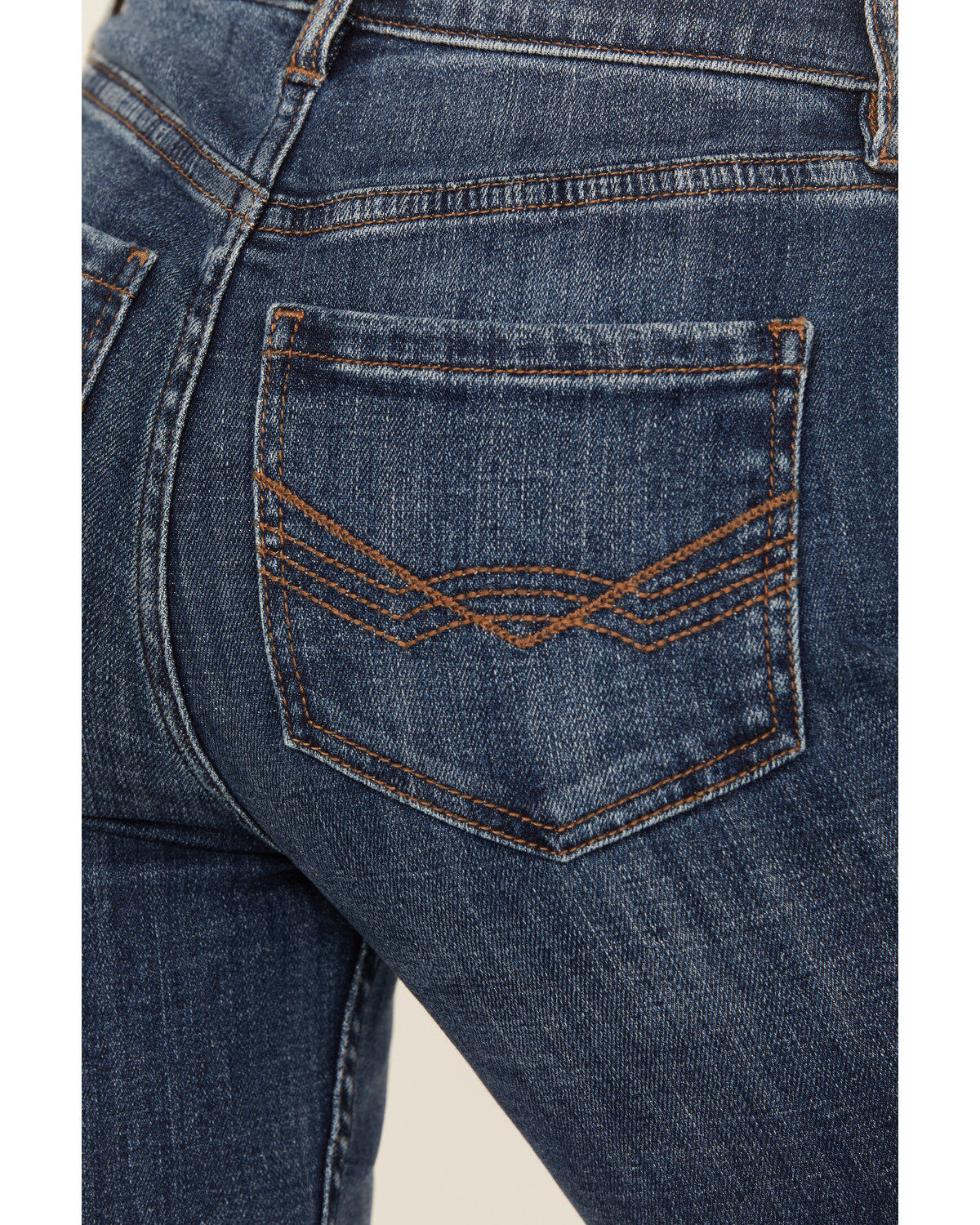 Image #4 - Idyllwind Women's Carvell Medium Wash Gypsy High Rise Stretch Flare Jeans, Medium Wash, hi-res
