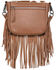 Image #2 - Montana West Women's Hair-On Collection Fringe Crossbody Bag, Brown, hi-res