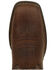 Image #6 - Durango Men's Rebel Brown Flag Western Performance Boots - Square Toe, Brown, hi-res