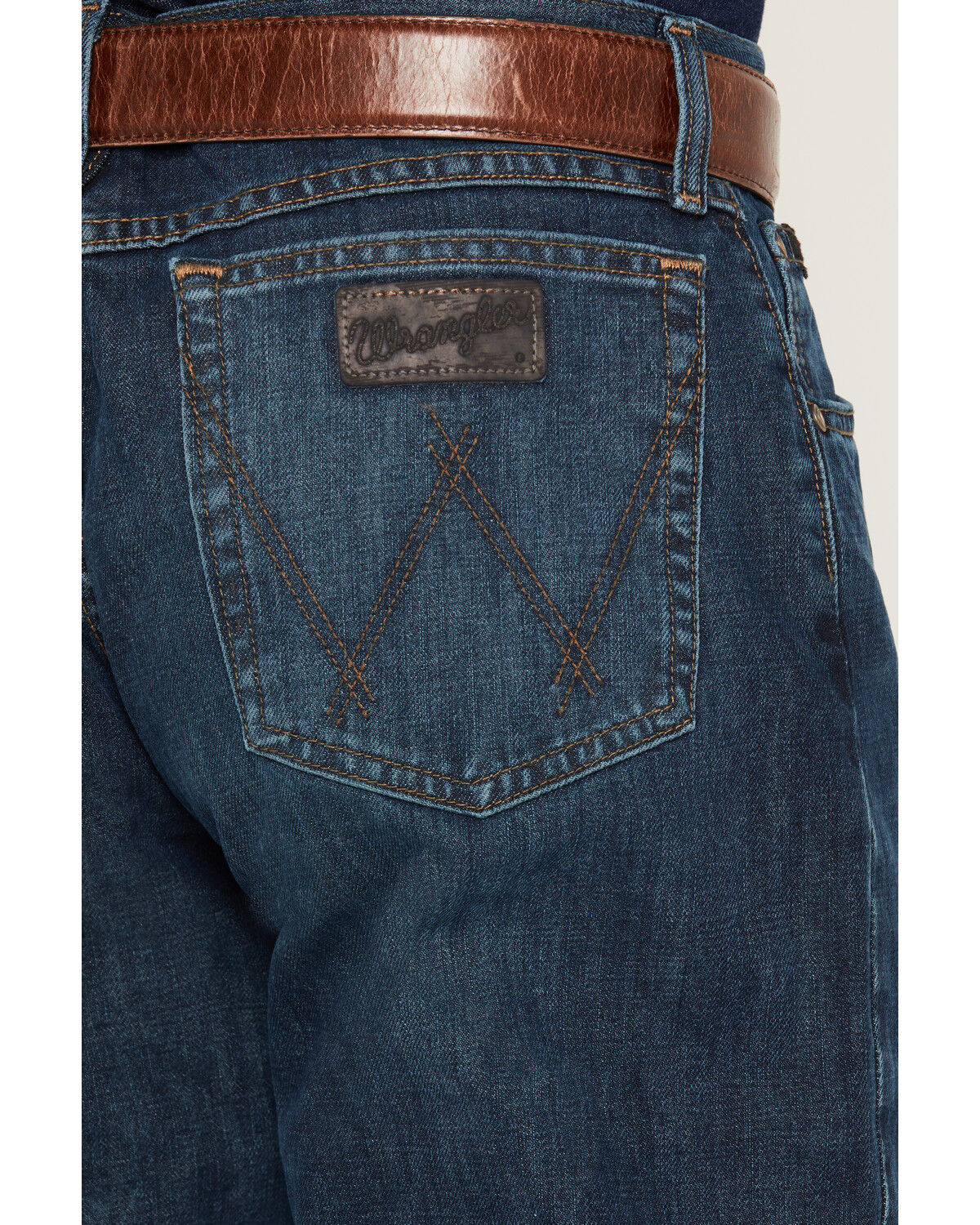Image #4 - Wrangler 20X Men's Competition River Wash Boot Cut Jeans, Vintage Blue, hi-res