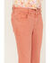 Image #2 - Shyanne Girls' Colored Flare Jeans, Rose, hi-res