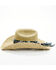 Image #3 - Shyanne Women's Gianna Straw Cowboy Hat, Natural, hi-res