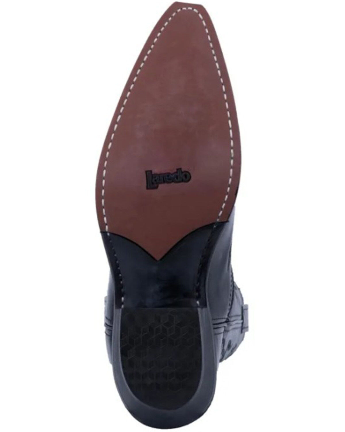Image #8 - Laredo Men's Hawk Western Boots, Black, hi-res