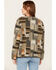 Image #4 - Miss Me Women's Multi Striped Print Button-Down Jacket , Multi, hi-res