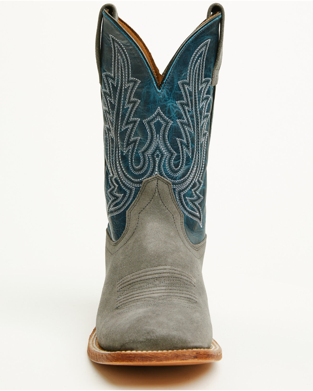 Image #4 - Ariat Men's County Roads Western Boots - Broad Square Toe, Grey, hi-res