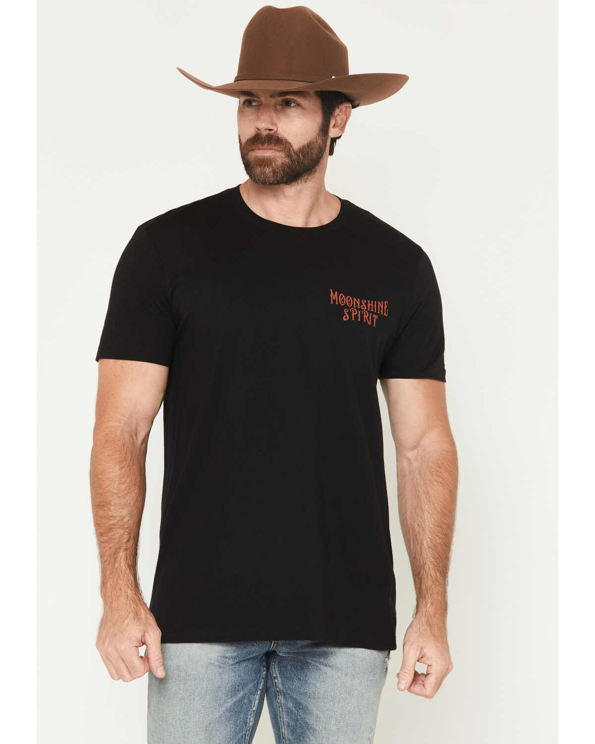 Image #2 - Moonshine Spirit&reg; Men's Mexico Skeleton Short Sleeve Graphic T-Shirt, Black, hi-res