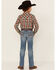 Image #3 - Wrangler 20X Boys' Wright 42 Vintage Bootcut Stretch Denim Jeans , Blue, hi-res