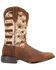 Image #2 - Durango Men's Westward Digi Camo Shaft Performance Western Boots - Broad Square Toe, Brown, hi-res