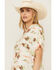 Image #2 - Wrangler Retro Women's Western Print Short Sleeve Button-Down Western Shirt, Cream, hi-res