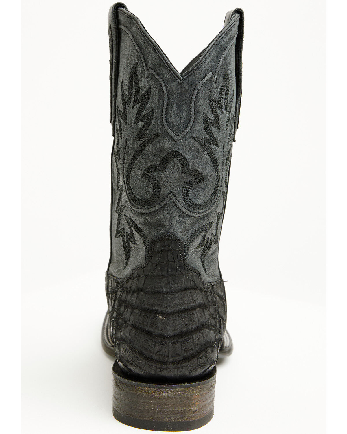 Image #5 - Cody James Black 1978&reg; Men's The Hayward Exotic Caiman Belly Western Boots - Broad Square Toe, Black, hi-res