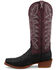 Image #3 - Twisted X Women's Reserve Exotic Full Quill Ostrich Western Boots - Square Toe , Black, hi-res