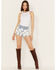 Image #1 - Shyanne Women's Light Wash High Rise Pull On Shorts, Light Wash, hi-res