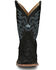 Image #4 - Justin Men's Ocean Front Exotic Pirarucu Western Boots - Broad Square Toe , Black, hi-res