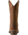 Image #3 - Ariat Men's Hybrid Roughstock Waterproof Western Boots - Square Toe, Brown, hi-res